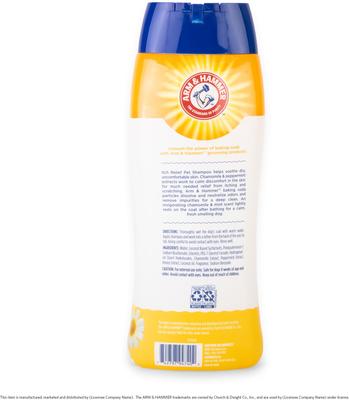 Show full view: Arm & Hammer Products Chamomile & Peppermint Itch Relief Dog Shampoo, 20-fl oz bottle slide 3 of 7