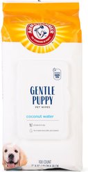 Arm & Hammer Products Coconut Water Gentle Puppy Wipes, 100 count