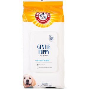Arm & Hammer Products Coconut Water Gentle Puppy Wipes, 100 count