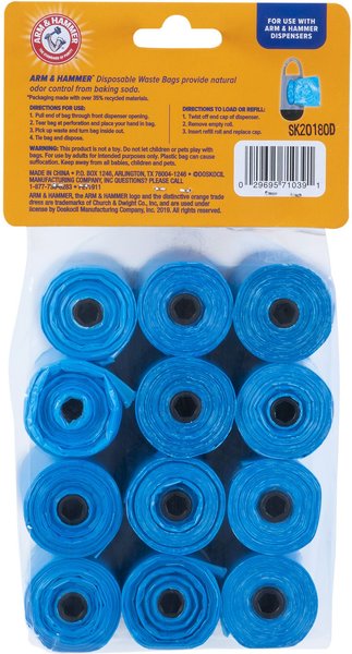 Arm & Hammer Disposable Waste Bag Refills