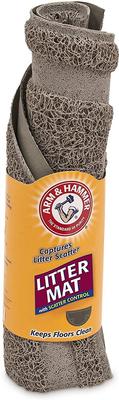 Show full view: Arm & Hammer Half Circle Cat Litter Mat, Pearl Tan slide 4 of 5