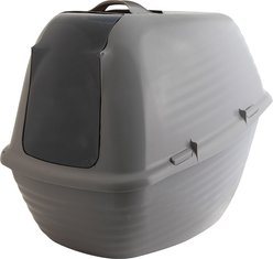 Arm & Hammer Hooded Wave Cat Litter Box, Large