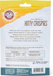 Arm & Hammer Kitty Crispies Salmon Flavored Dental Cat Chew Treats, 2-oz bag slide 2 of 5