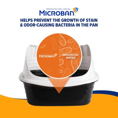 Show full view: Arm & Hammer Large Rimmed Wave Cat Litter Box, Large slide 3 of 5