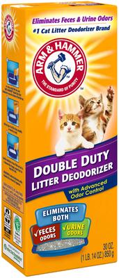 Show full view: Arm & Hammer Litter Baking Soda Double Duty Cat Litter Deodorizer, 30-fl oz, bundle of 2 slide 2 of 4