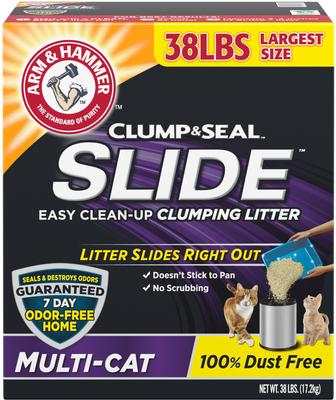 Show full view: Arm & Hammer Litter Baking Soda Litter Deodorizer + Slide Scented Cat Litter slide 6 of 10