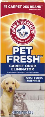 Show full view: Arm & Hammer Litter Carpet & Room Pet Fresh Carpet Odor Eliminator, 30-fl oz, 1 count slide 1 of 7