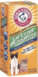 Arm & Hammer Litter Cat Litter Deodorizer Powder, 20-oz box, bundle of 2