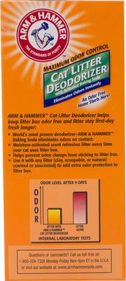 Show full view: Arm & Hammer Litter Cat Litter Deodorizer Powder, 20-oz box slide 2 of 5