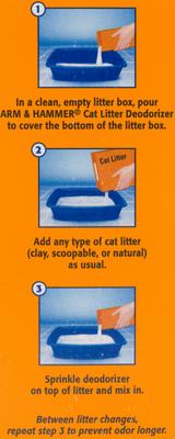 Show full view: Arm & Hammer Litter Cat Litter Deodorizer Powder, 30-oz box slide 3 of 7