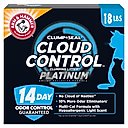 Arm & Hammer Litter Cloud Control Platinum Multi-Cat Clumping Cat Litter with Hypoallergenic Light Scent, 18-lb box