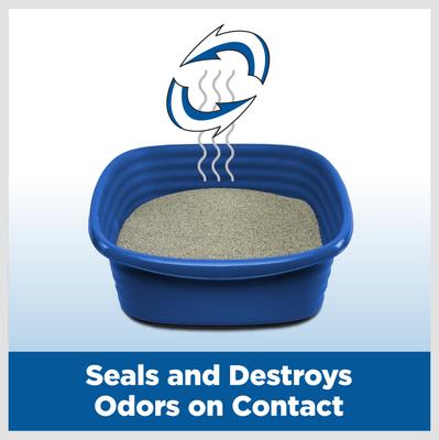 Show full view: Arm & Hammer Litter Clump & Seal Complete Odor Sealing Clumping Cat Litter, Fresh Home with Ultra Odor Blasters with 10 Days of Odor Control, 28-lb box slide 8 of 12