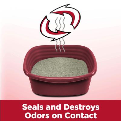 Show full view: Arm & Hammer Litter Clump & Seal Multi-Cat Scented Clumping Clay Cat Litter, 28-lb box slide 4 of 13