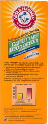Show full view: Arm & Hammer Litter Deodorizer Powder + Slide Scented Cat Litter slide 3 of 9