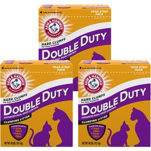 ARM HAMMER LITTER Double Duty Scented Clumping Clay Cat Litter