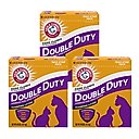 Arm & Hammer Litter Double Duty Scented Clumping Clay Cat Litter, 40-lb box, bundle of 3