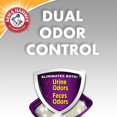 Show full view: Arm & Hammer Litter Double Duty Scented Clumping Clay Cat Litter, 40-lb box slide 3 of 13