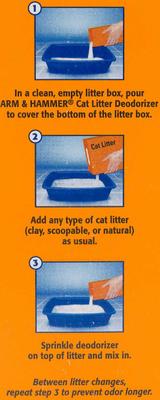 Show full view: Arm & Hammer Litter Litter Deodorizer Powder, 30-oz box + Clump & Seal Multi-Cat Scented Clumping Clay Cat Litter slide 4 of 7