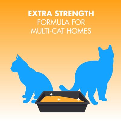Show full view: Arm & Hammer Litter Multi-Cat Strength Clean Burst Clumping Litter, 40-lb box slide 7 of 13