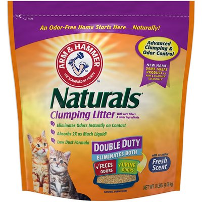 Arm & Hammer Litter Arm & Hammer Litter Naturals Scented Clumping Corn Cat Litter, 27-lb bundle