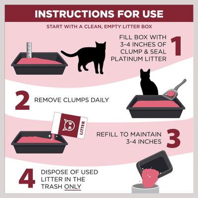 Show full view: Arm & Hammer Litter Platinum Clump & Seal Cat Litter, 27.5-lb box slide 7 of 13