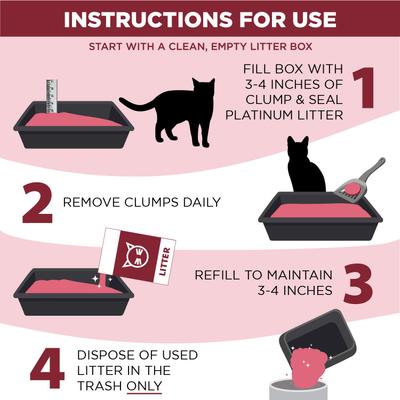 Show full view: Arm & Hammer Litter Platinum Clump & Seal Cat Litter, 37-lb box slide 6 of 12
