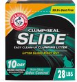 Arm & Hammer Litter SLIDE Easy Clean-Up Clumping Cat Litter Non-Stop Odor Control with 10 Days of Odor Control, 28-...