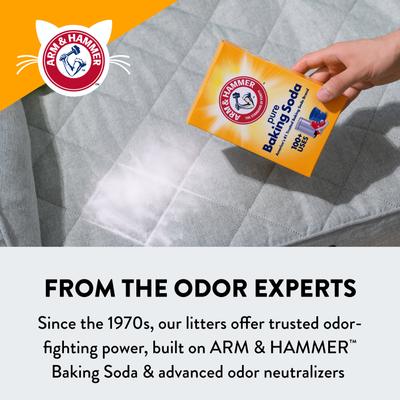 Show full view: Arm & Hammer Litter Slide Multi-Cat Scented Clumping Clay Cat Litter, 19-lb box slide 5 of 12