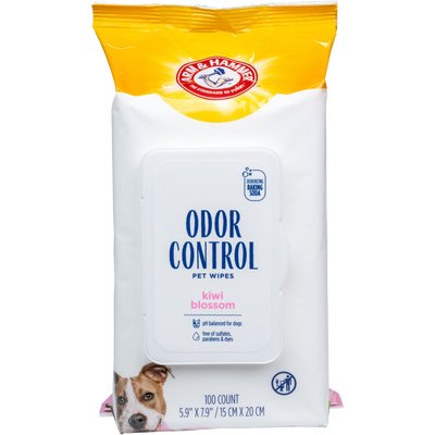 Arm & Hammer Products Arm & Hammer Products Odor Control Dog Grooming Wipes, 100 count