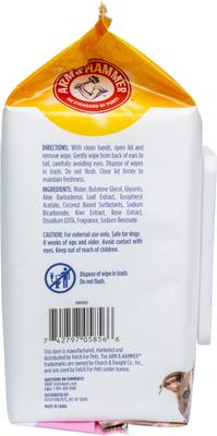 Show full view: Arm & Hammer Products Odor Control Dog Grooming Wipes, 100 count slide 4 of 5