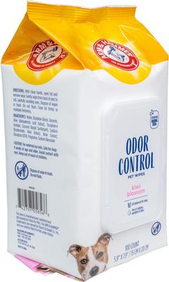 Show full view: Arm & Hammer Products Odor Control Dog Grooming Wipes, 100 count slide 2 of 5