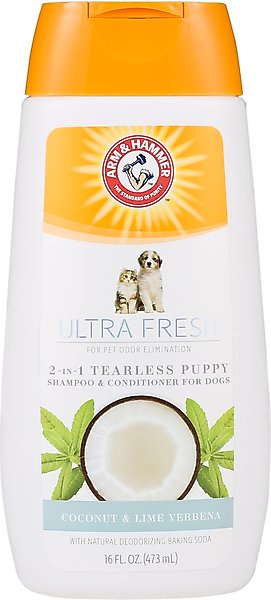 Arm & Hammer Products Tearless Puppy Coconut Water Scent Shampoo, 16-oz bottle