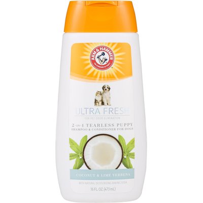 Arm & Hammer Products Arm & Hammer Products Pet Fresh 2-in-1 Tearless Coconut & Lemon Verbena Puppy Shampoo & Conditioner, 16-fl oz bottle