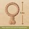 Show in main carousel: Arm & Hammer Products Barkies 5.5-in PP+Pine Saw Dust Ring Peanut Butter Flavor Dog Chew Toy, Multicolor slide 8 of 9