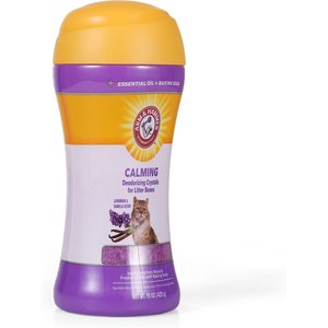 Arm & Hammer Products Calming Lavender & Vanilla Scent Cat Litter Box Deodorizing Crystals, 15-oz jar