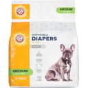 Arm & Hammer Products Core Disposable Female Dog Diapers, Medium: 15 to 23-in waist, 12 count