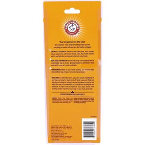 Arm & Hammer Products Fresh Breath Vanilla-Ginger Flavored Dog Dental Kit, 2.5-oz tube