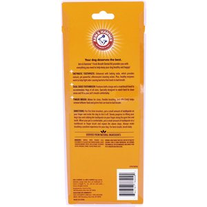 Arm & Hammer Products Fresh Breath Vanilla-Ginger Flavored Dog Dental Kit, 2.5-oz tube