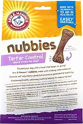 Arm & Hammer Products Nubbies Tartar Control Original Chicken Flavor Dog Dental Chews, 20 count slide 2 of 4