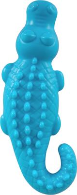 Show full view: Arm & Hammer Products Ora Play Denta-Saurus Mint Tough Dog Chew Toy, Alligator, Purple slide 4 of 12