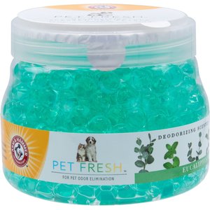 Arm & Hammer Products Pet Fresh Eucalyptus Mint Deodorizing Scented Gel Pearls, 12-fl oz jar