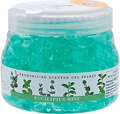 Arm & Hammer Products Pet Fresh Eucalyptus Mint Deodorizing Scented Gel Pearls, 12-fl oz jar slide 2 of 2