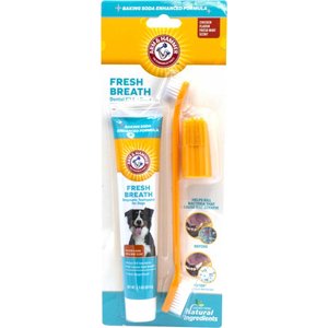 Arm & Hammer Products Products Fresh Breath Chicken Flavored Enzymatic Dog Dental Kit