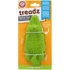 Arm & Hammer Products Super Treadz Dental Dog Chew Toy, Gator, Large