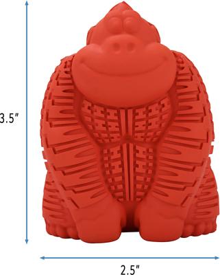 Show full view: Arm & Hammer Products Super Treadz Tough Dog Chew Toy, Gorilla, Small slide 5 of 7
