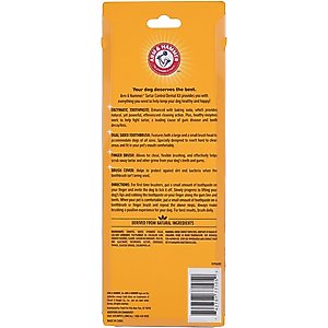 Arm & Hammer Products Tartar Control Banana Mint Flavored Enzymatic Dog Dental Kit