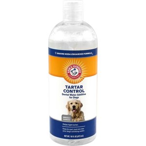 Arm & Hammer Products Tartar Control Unflavored Dog Dental Water Additive, 16-fl oz bottle