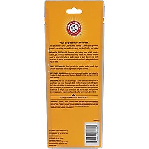 Arm & Hammer Products Tartar Control Vanilla-Ginger Flavored Enzymatic Puppy Dental Training Kit