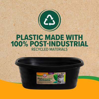 Show full view: Arm & Hammer SimplyRecycled Wave Cat Litter Box, Giant slide 3 of 7