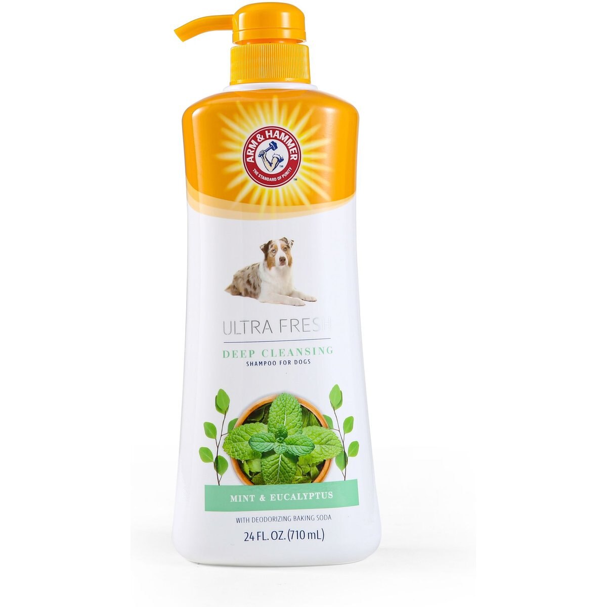 Arm & Hammer Products Ultra Fresh Deep Cleansing Dog Shampoo, Mint & Eucalyptus Scent, 24-fl oz bottle